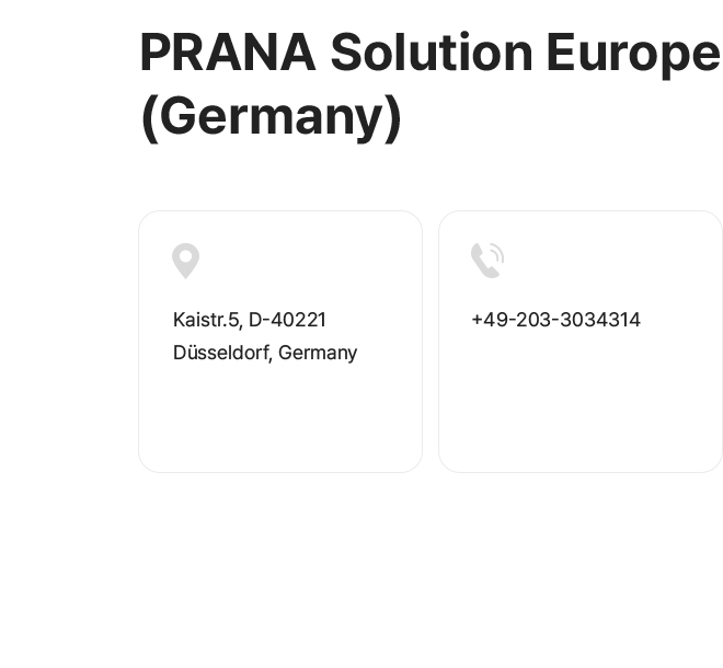 PRANA solution
