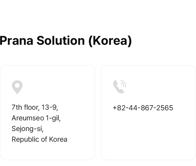 PRANA solution